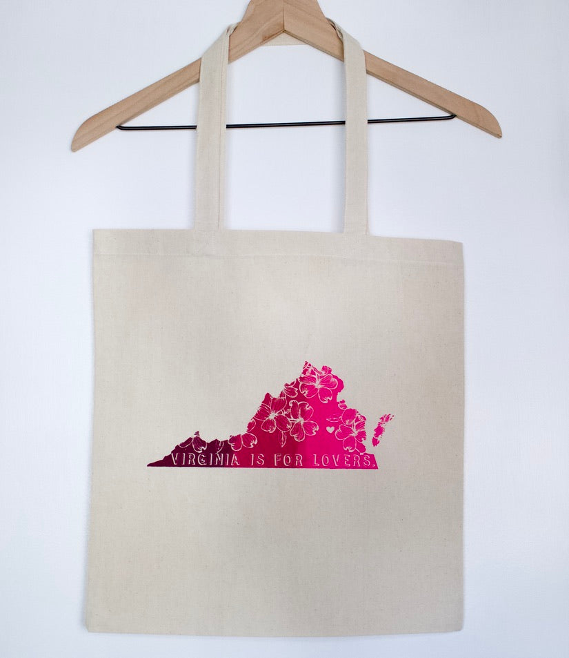Virginia Is For Lovers Tote Bag