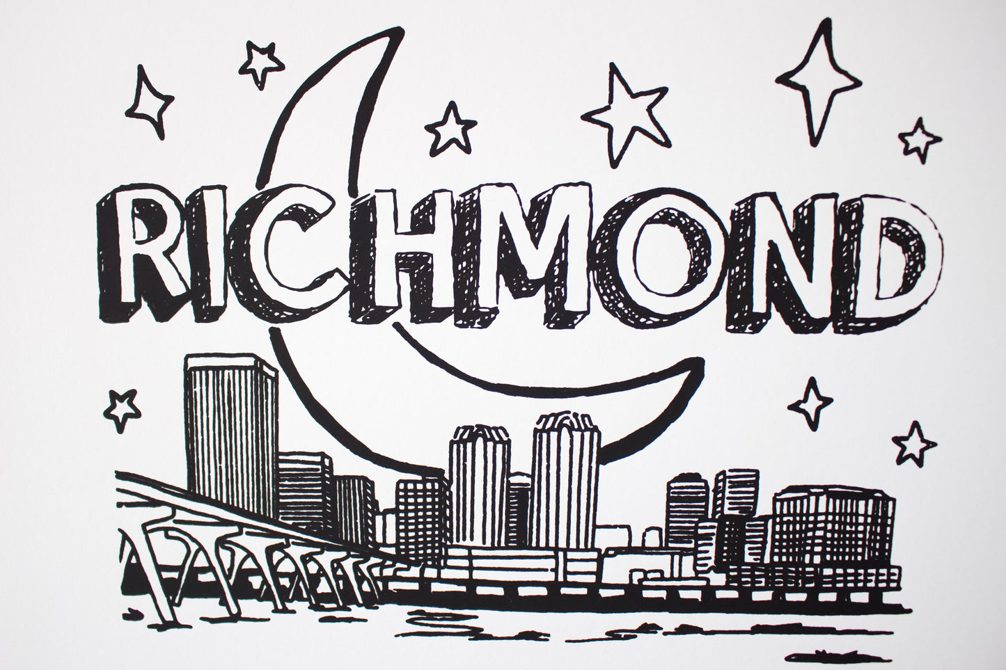 Richmond Skyline at Night