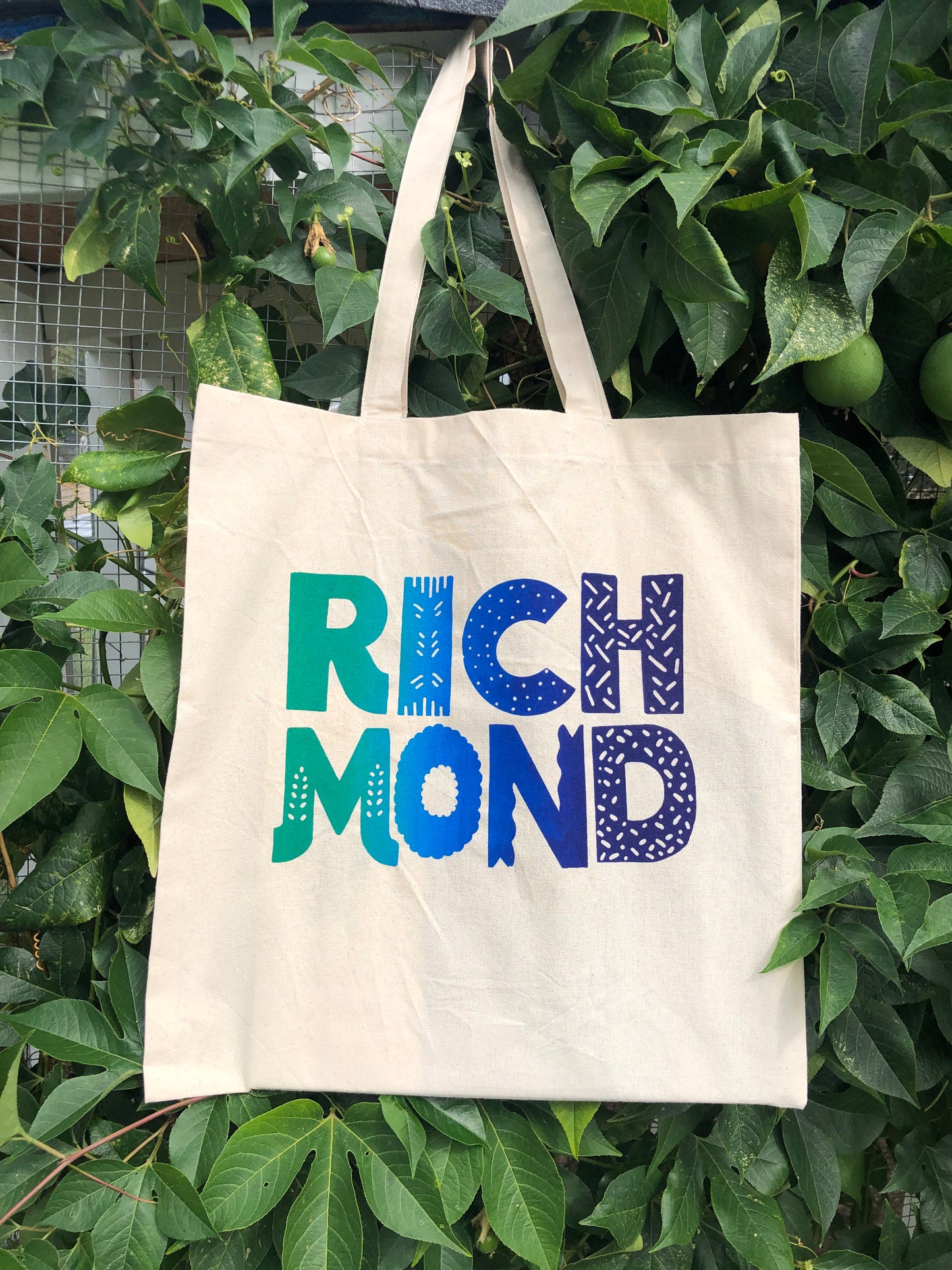 Richmond Cool Tones Tote Bag