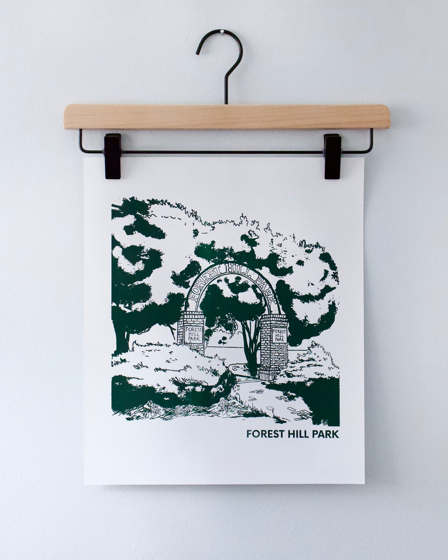 Forest Hill Park Print
